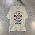 ORIONBEER Miyakojima Ver Orion Beer Graphic T-shirt White Size XL