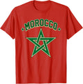 Morocco Flag Patriotic Moroccan Unisex T-Shirt