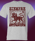 Siempre Antifascista Cerberus T-shirt