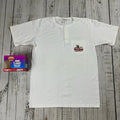 VINTAGE 90s WINSTON CIGARETTES EAGLE HENLEY POCKET T SHIRT XL OSFA USA MADE CUP