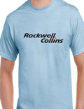 Rockwell Collins Retro T-shirt Defunct Aerospace Developer Company US Fly Tee