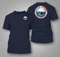Portsmouth Naval Shipyard U.S. Navy Yard -  custom front and back t-shirt tee