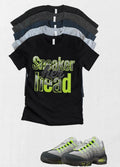 Custom Tshirt OG Air Max 95 OG Neon Sneaker HER Matching T-Shirt Sneakerhead LE