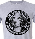 End Animal Testing T-Shirt Beagle Lovers And Rescuers Benefits Nonprofit