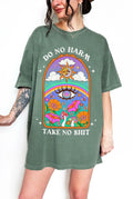 Do No Harm Take No Mess Shirt Bold Quote Graphic Statement Tee