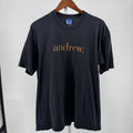 Andrew Downtown T-Shirt Size XL Box Logo Graphic Miami Skate Shop USA Made