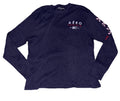 Aeropostale Y2K Spellout Waffle Knit Shirt SZ.2XL Mens  Long Sleeve