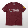 Red Wolf Gundam Requiem for Vengeance Sleeves Anime Graphic Cotton T-Shirt
