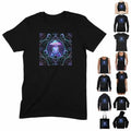 Magic Mushrooms Meditation Psychedelic T-Shirt - Flipant Boho Hippie Hipster Yoga