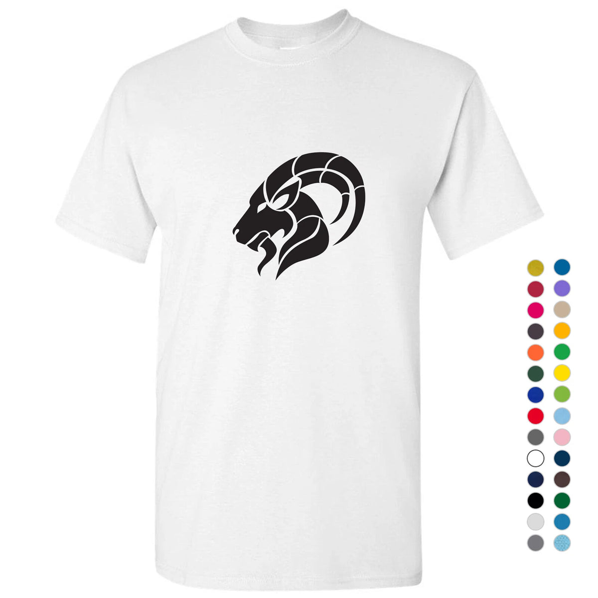 Capricorn Goat Zodiac Horoscope Astro Sign Symbol Men T Shirt Tee Top S - 5XL