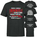 Funny Unisex T Shirt Sarcastic Sarcasm Humour Joke Quote Novelty Black Tee