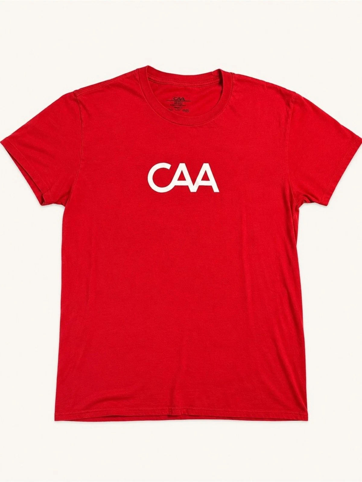 CAA Creative Artists Agency Red Logo T-Shirt Small