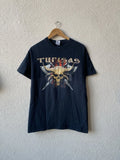 Vintage 2000s Turisas Metal Rock Band Skull T Shirt Y2K