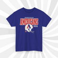 Birmingham Americans 1974 WFL Vintage Football Helmet T-Shirt