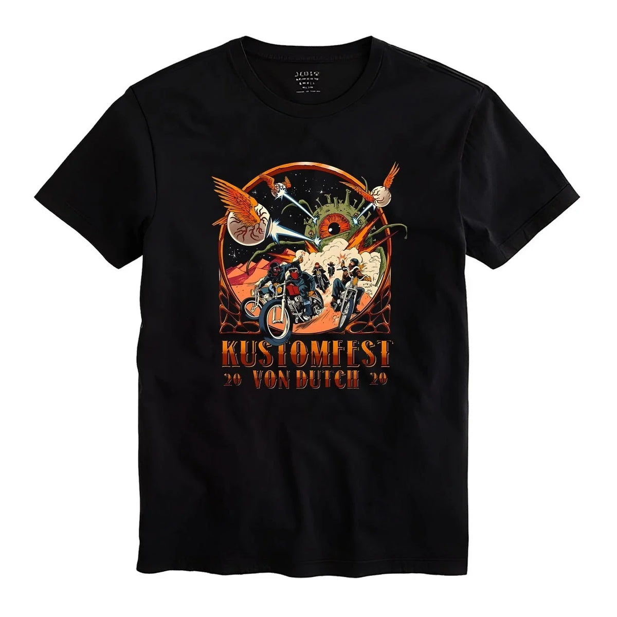 Kustom x Dutch T-shirt Cotton Unisex Multicolor Size XS-2XL Tshirt Ship From USA