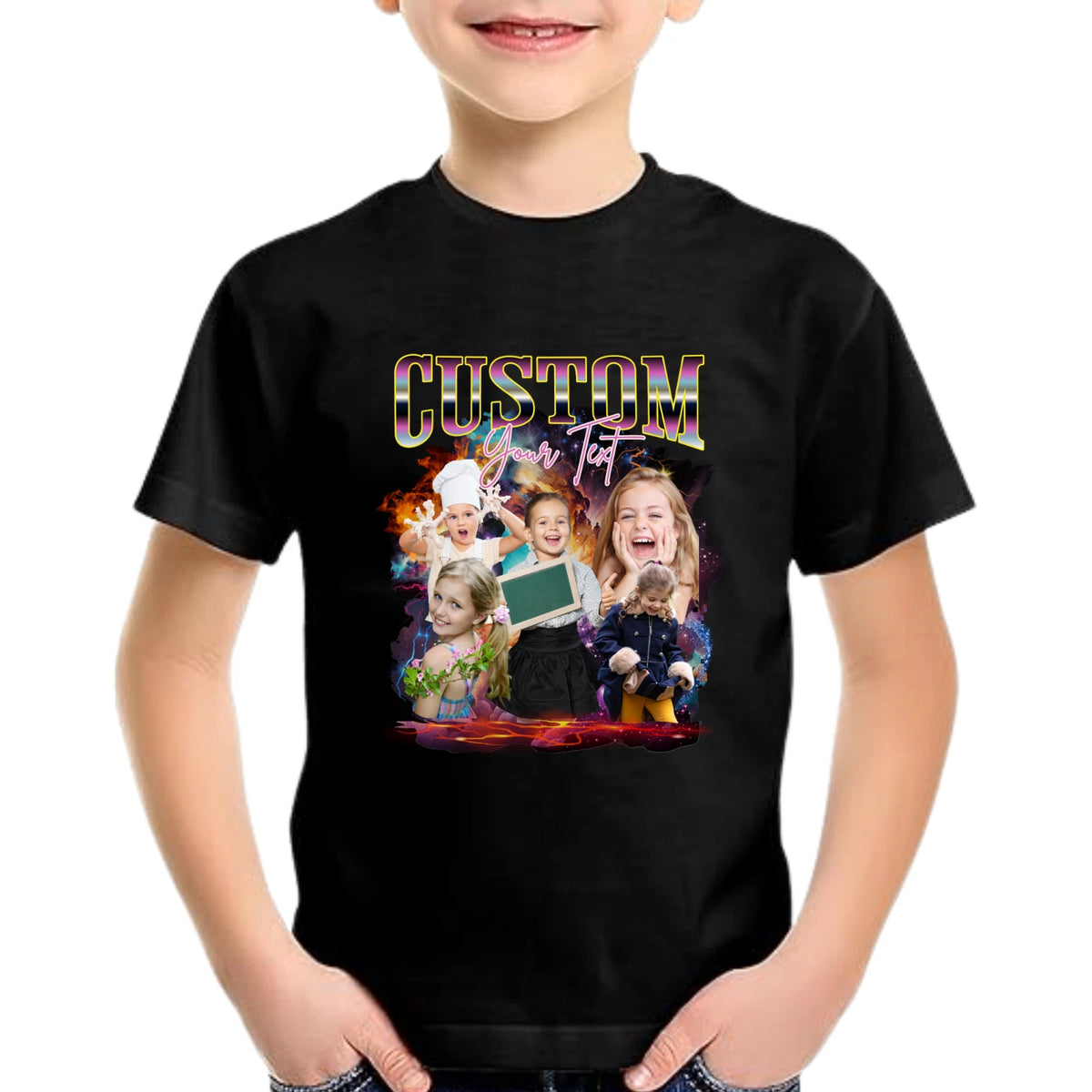 Personalized Bootleg Rap t-Shirt, Retro 90s Style Graphic Tee – Custom T Shirt