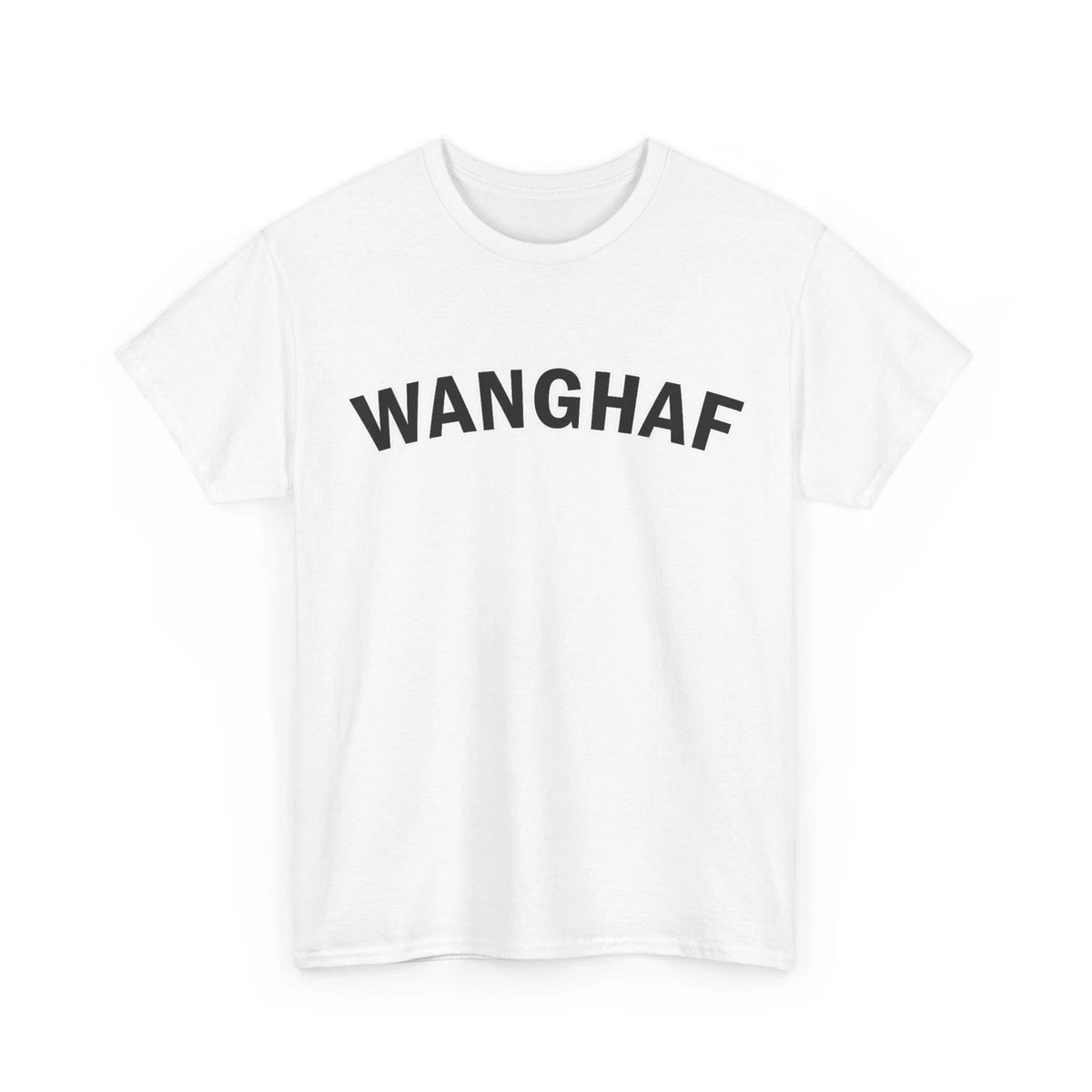 WANGHAF Shirt – Bold Minimalist Streetwear Graphic Tee T-Shirt