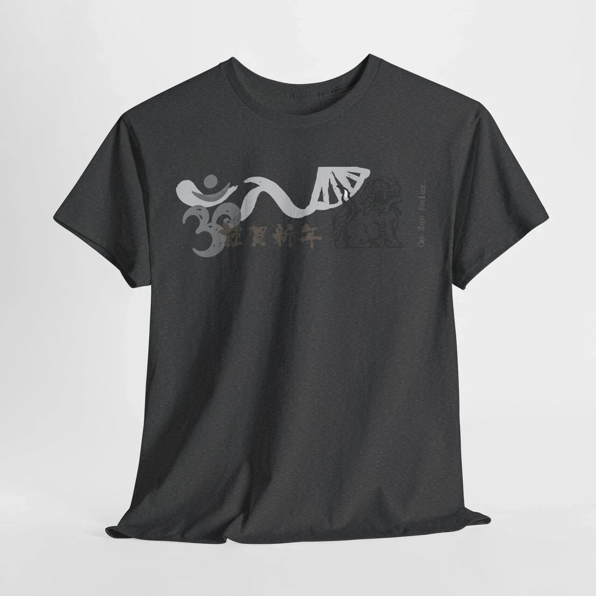 OM ZEN RELAX. Unisex Cotton Tee, Kawaii Shirt, Anime Apparel