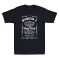 Generation X Stay Feral Resourceful Self Sufficient Funny Quote Men's T-Shirt
