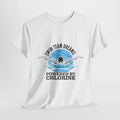 Swim Team Dreams Tee - Powered by Chlorine, Unisex Shirt, Aquatic Apparel, Swim