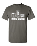 Never Forget Sarcastic Cassette Graphic Adult Humor Funny Tee Shirt 1858