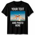 Personalised Unisex T Shirt Custom Print Your Own Photo Design And Text