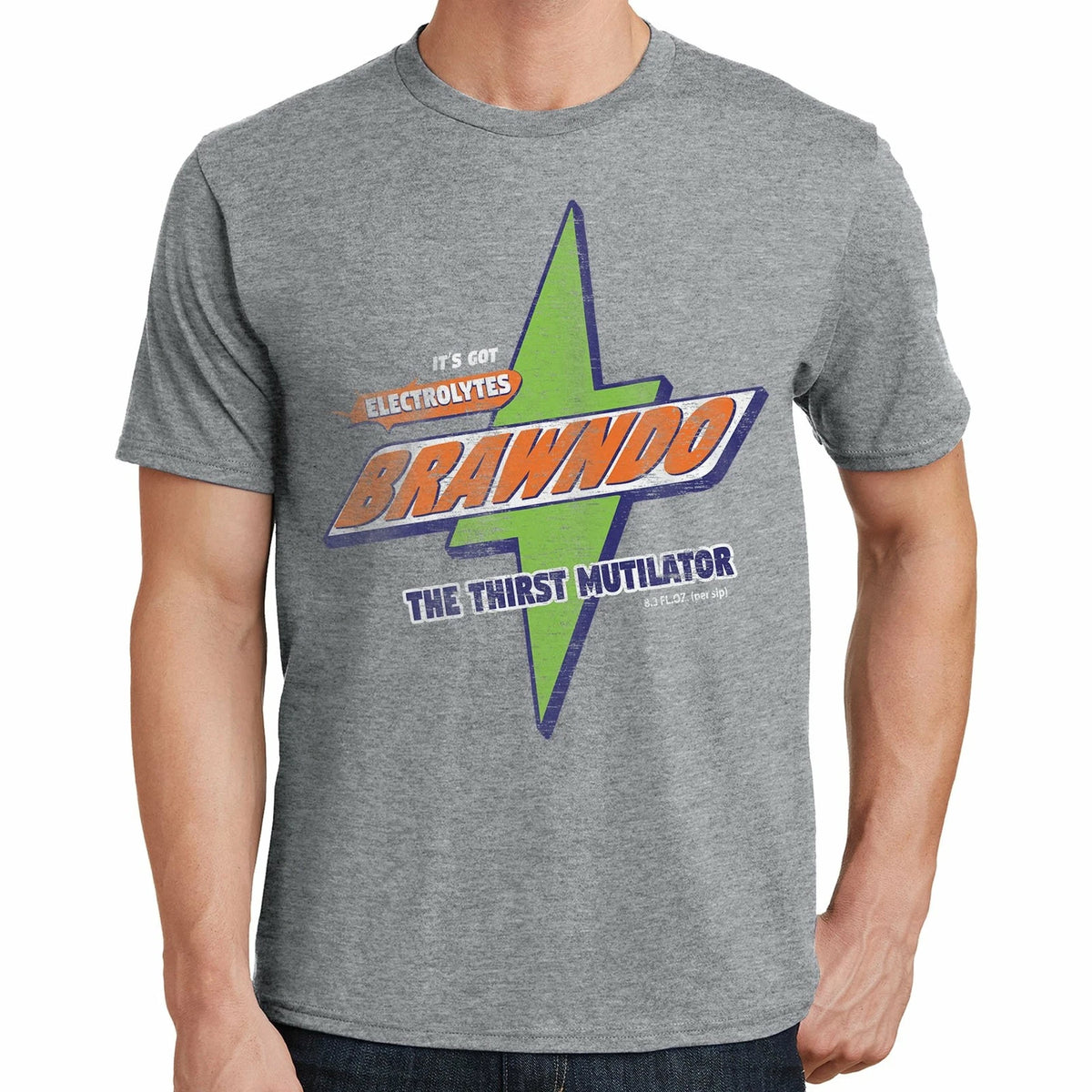 Brawndo Distressed T Shirt 4021