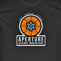 APERTURE SCIENCE T-Shirt - Half PC Gaming Life Video games Portal