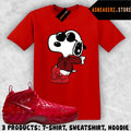 Shirt To Match Foamposite Pro Gym Red 2026 Sneaker Matching Tee Joe Cool T-Shirt