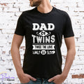 DAD OF TWINS T-SHIRT, Gift for him, DAD, XMAS GIFT, FATHERS DAY