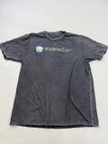 Napster Shirt Mens XL Gray Logo Graphic Tee Tagless Y2K Internet Music Retro