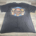 Vintage Y2K Skull Barb Wire T Shirt XL Delta