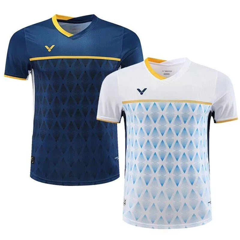 Victor New Unisex Tops Sportswear Badminton Clothes Table Tennis T-Shirts