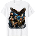 Funny Patriotic Presidents Bald Eagle Shirt USA Novelty Tee T-Shirt