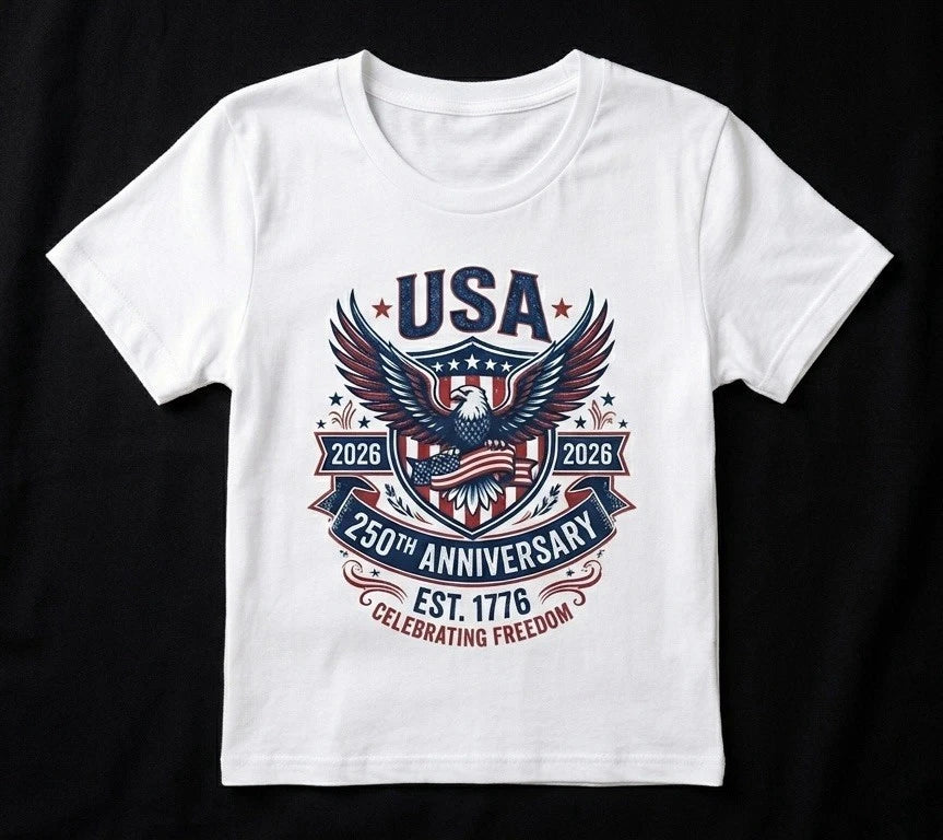 USA 250th Anniversary Celebration Tshirt