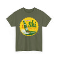 Drink Ski Say Skee-e-e Water Skiing Bottle Retro Soda Cap Pop Beverage T-Shirt