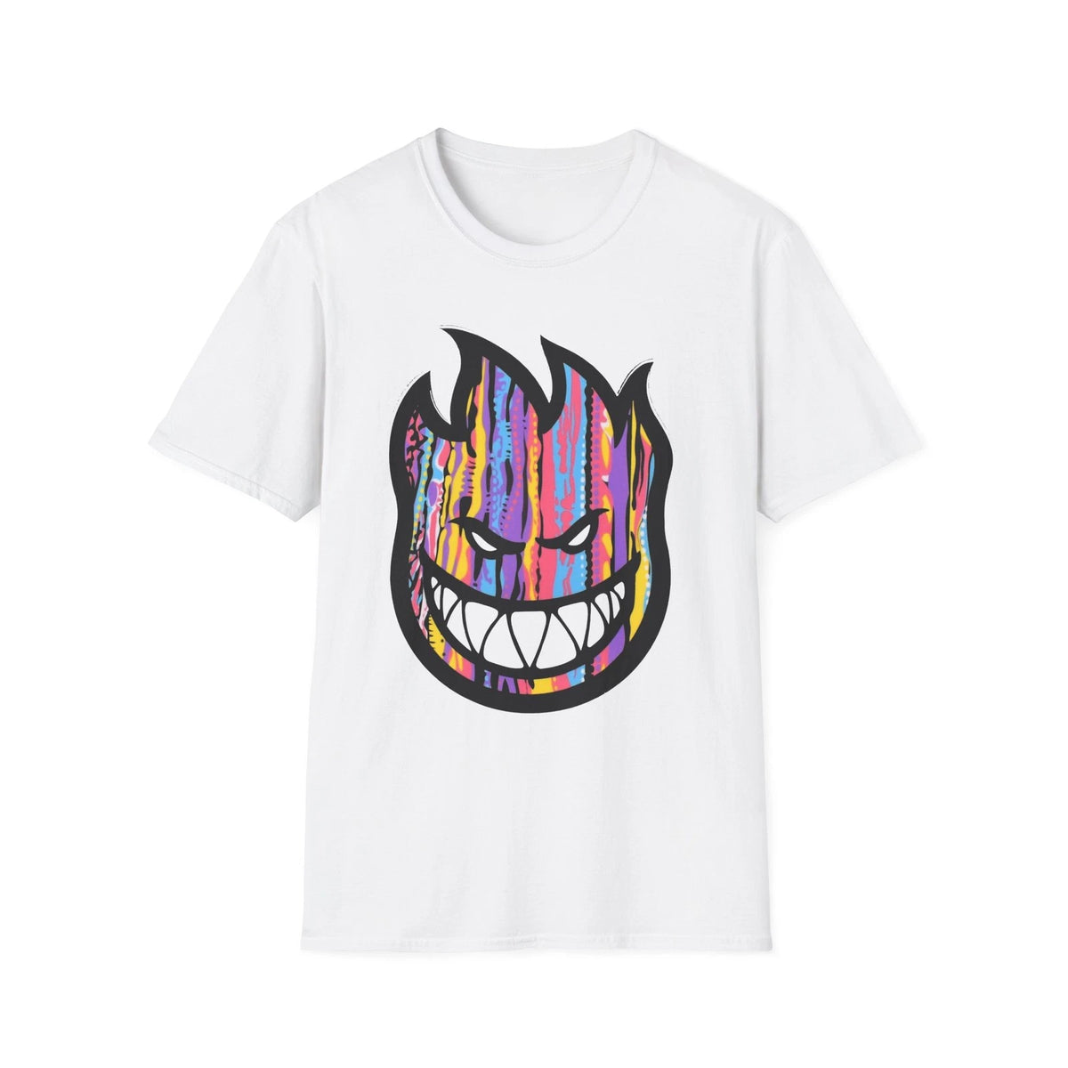 Spitfire Big Head Wheels art soft cotton tee shirt NEW skateboard classic