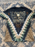 Lynyrd Skynyrd Liquid Blue Tie Dye T Shirt Mens Medium Simple Man Skull