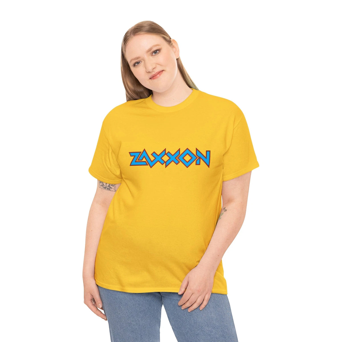 Zaxxon retro 80's video game arcade  Heavy Cotton Tee