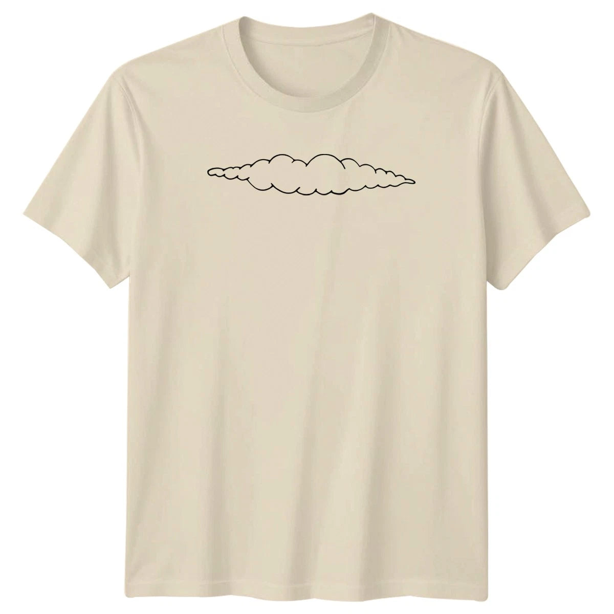 Just A Simple Cloud Design T-Shirt Sketch Art Weather Novelty Gift
