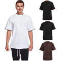 Urban Classics Contrast Tall Tee Herren T-Shirt Baumwolle Jersey Kontrast-Ärmel