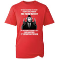 Third Monkey Noah's Ark T Shirt Mens Black Funny Sarcastic Graphic Tee Joke Gift