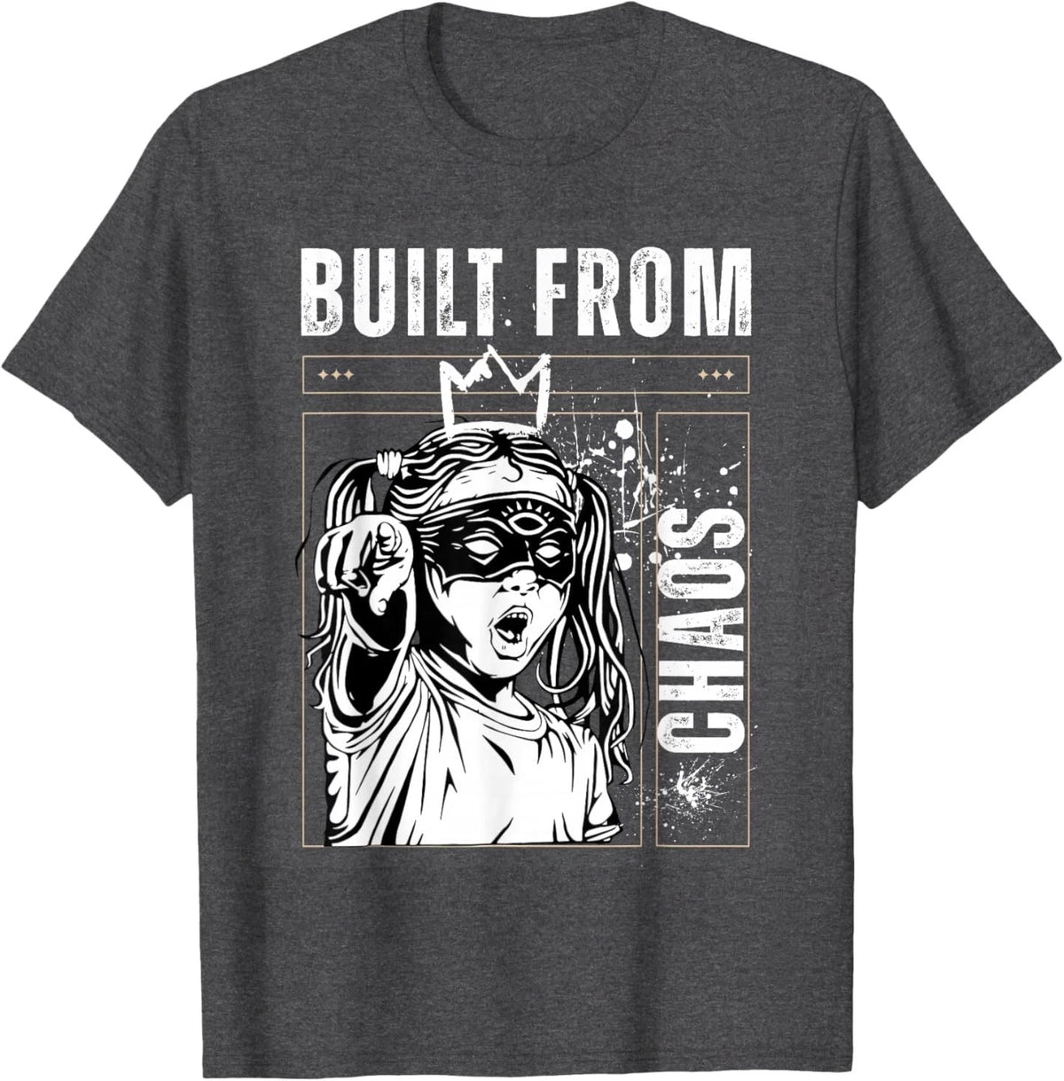 Streetwear Graphic Dark Goth Urban Aesthetic, Mens Fashion T-Shirt