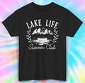 Lake Life Summer Club T-Shirt | Outdoors Canoe Camping Tee S-5XL