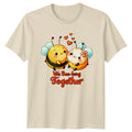 We Bee-Long Together T-Shirt Cute Couple Bees Animal Pun Tee