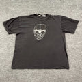 Vintage Y2K No-Fear So Cal Bandana Skull Shirt XL 24x25 Black