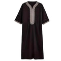 Stylish Muslims Prayer Dress Long Sleeve Embroidery Design Prayer Robe