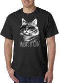 423 - Unisex T-Shirt Meow's It Goin' Sunglasses Tabby Cat