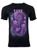 TLFI Men' T-shirt Space Nature Regular Fit Crew neck S-4XL