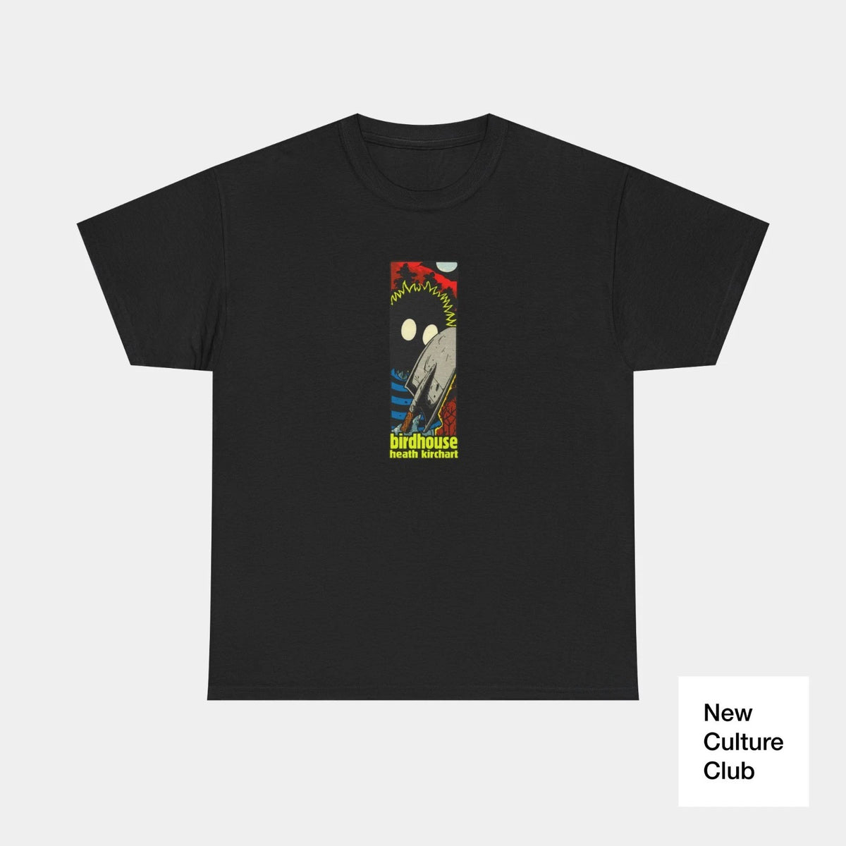 Gravedigger Heath Kirchart Birdhouse 1997 Skateboarding Classic 90s TShirt Print